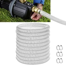Suction Hose | PVC Clear Flexible | 1.5" x 50 FT | Industrial Supply US