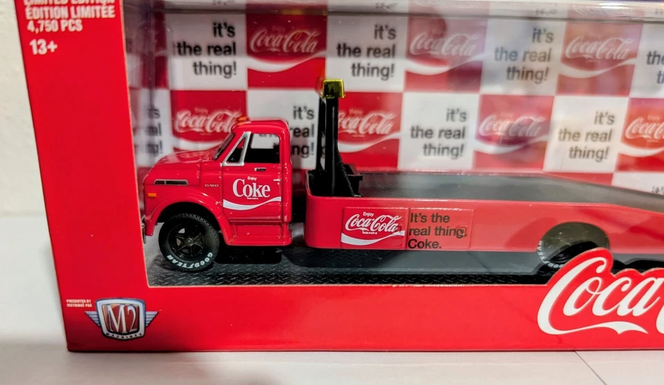 M2 Machines 1970 Chevrolet C60 Truck & 1979 Chevrolet Silverado Coca Cola New! - Image 2 of 4