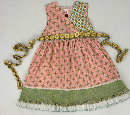 MJC Matilda Jane Serendipity Joanna Wrap Dress Girls 10 - Picture 1 of 9