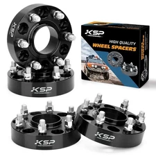 KSP 6X5.5 Wheel Spacers for Ram 1500, Jeep Grand Wagoneer, 1.5"(38mm) Real Fo...