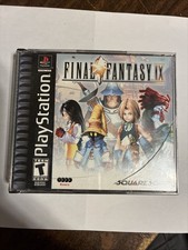 Final Fantasy IX Sony PlayStation 1 - CIB - Black Label