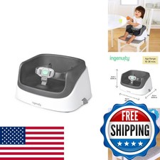 Ingenuity SmartClean Toddler Booster Seat 11787 Slate Kitchen Chair