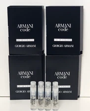 ARMANI CODE by GIORGIO ARMANI EAU DE TOILETTE 0.04 fl oz (4 Carded Spray Vials)
