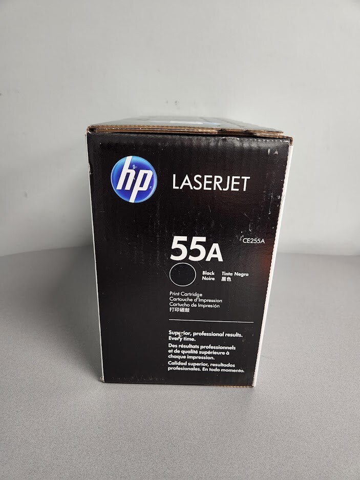 HP 55A Black Standard Yield Toner Cartridge (CE255A) LaserJet P3015