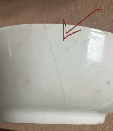 Antico set mandarino cinese, 2 ciotole da tè, 1 piattino e 1 tazza da caffè, XVIII secolo - Foto 5 di 24
