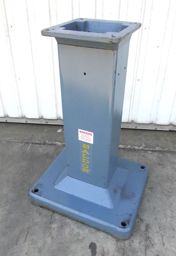NICE! BALDOR CAST IRON PEDESTAL STAND FOR 8'', 10'', 12'', 14'' GRINDERS - #GA20