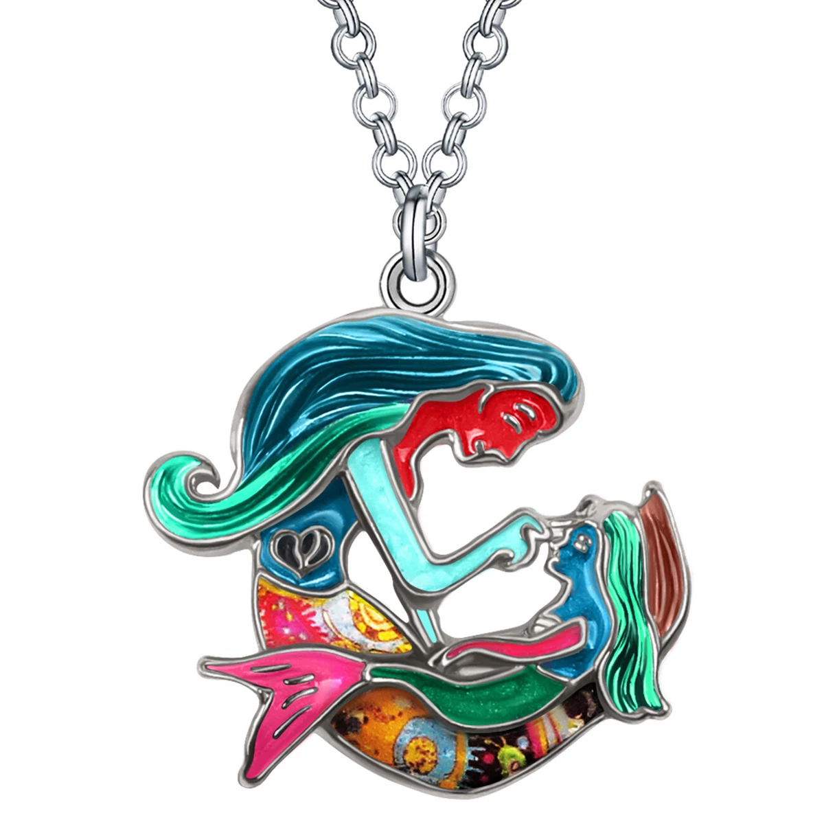 Necklace mermaid online