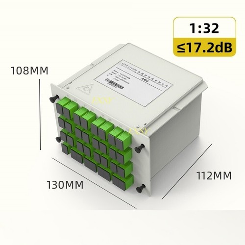 PLC Fiber Optical Splitter SC/APC 1:2/4/8/16/32 1:8 SM FTTH CATV Splitter lot - Picture 9 of 10