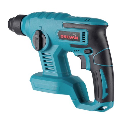 Für Makita Akku Bohrhammer Elektro Bohrmaschine Schlagbohrmaschine mit 2Akkus - Bild 13 von 17