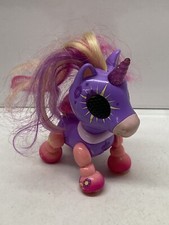 Zoomer Zupps Tony Unicorn Interactive With Lights And Sound Purple Figure