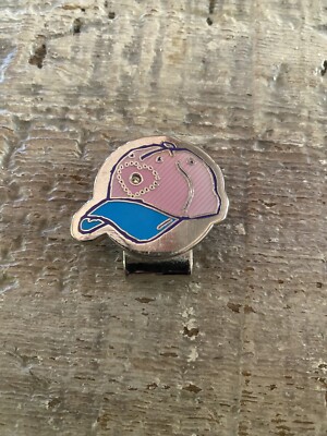 Kate Lord Lord's rare heart hat blue cap  Crystal Ball Marker Pink Bling golf