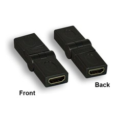 KNTK HDMI Swiveling Female to Female Adapter Extender 360 Degree Connector