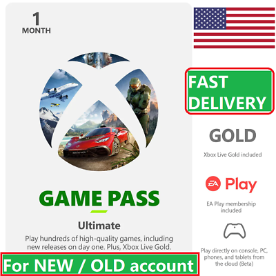 Xbox Game Pass Ultimate Card - United States (US)