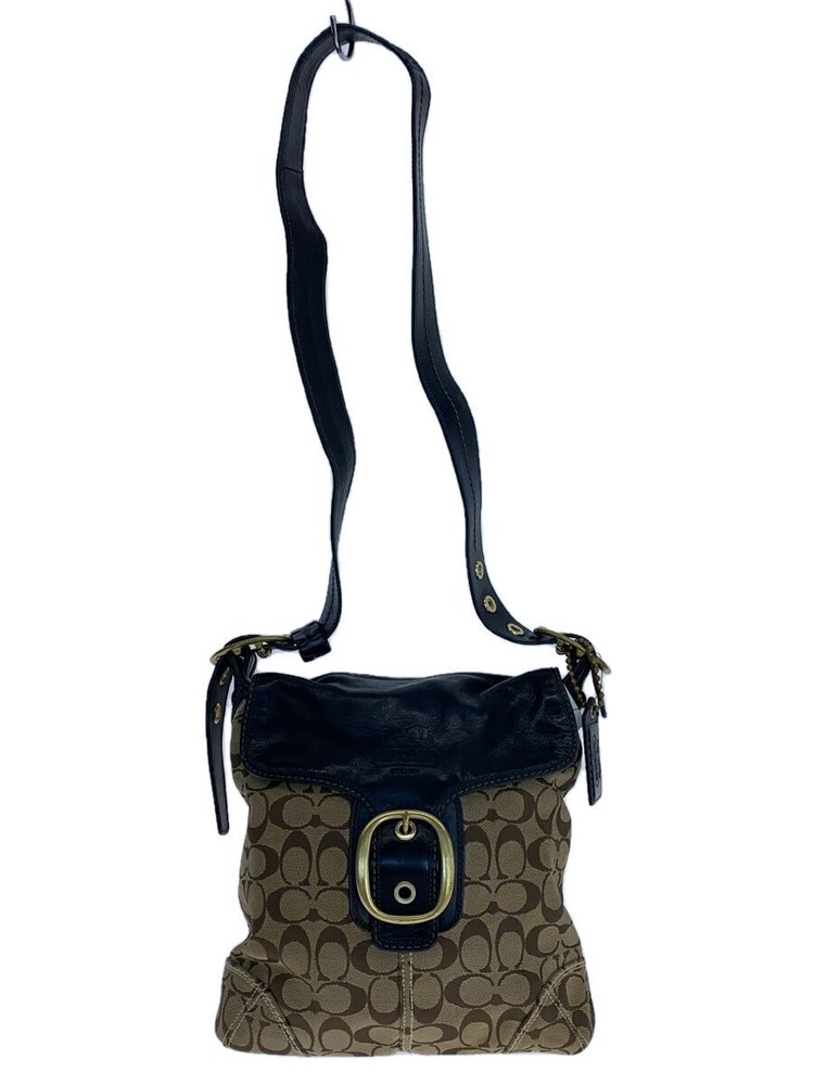 COACH Shoulder Bag -- CML Overall Pattern