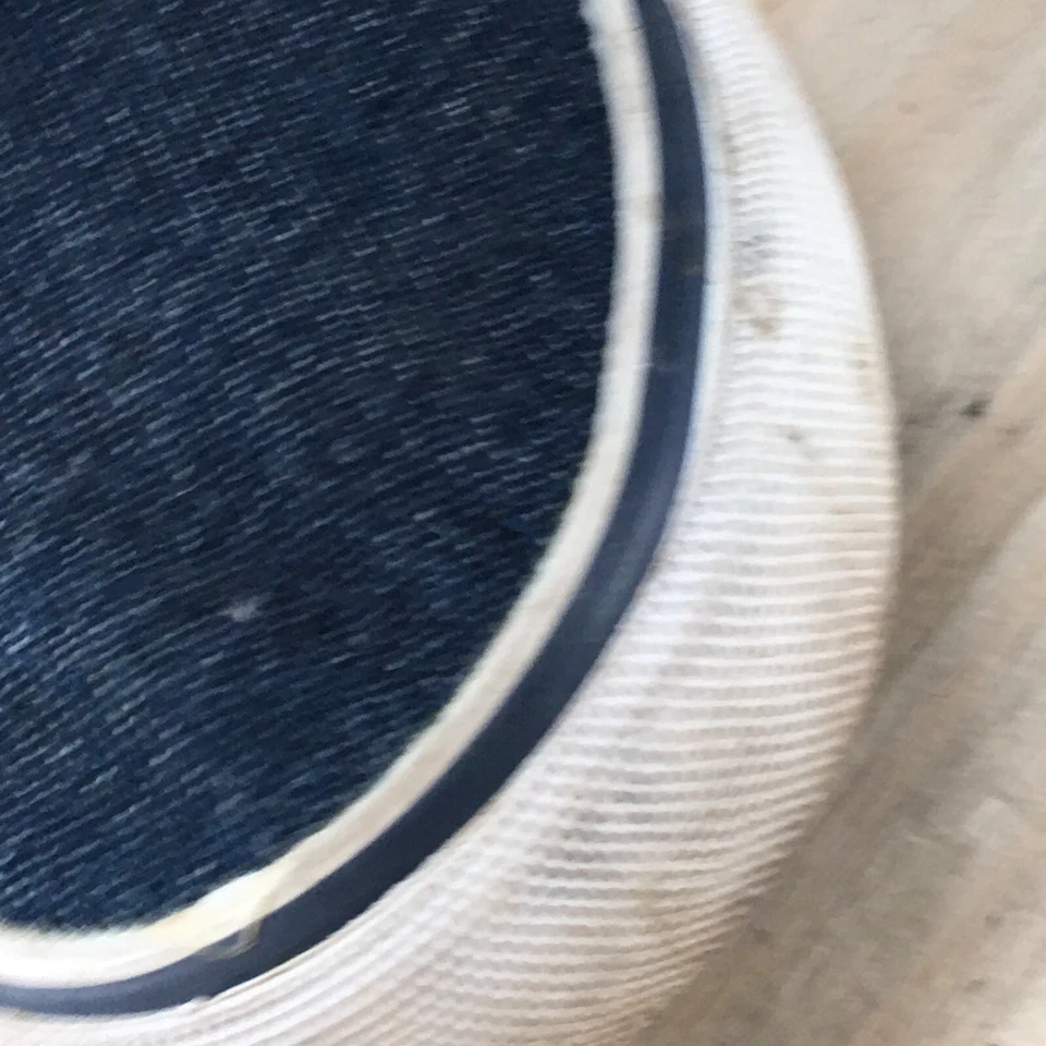 Zapatos Levis Niños 5 Denim Parte Superior Baja Informales Tenis 537648F Tela Azul Con Cordones Com Foto 4 de 4