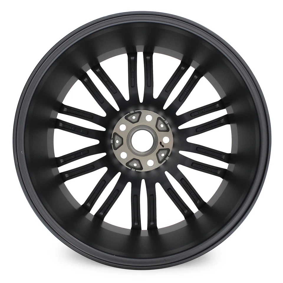 Machined Gray 19" Wheel Rim 19" x 8" for BMW 530e 530i 540i 540d M550i 2017-2020 — 第 3/4 张图片