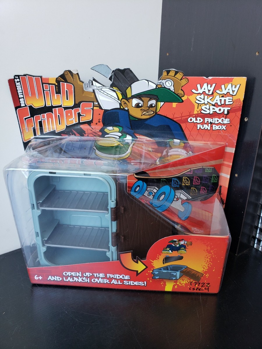 Mサイズ JAY JAY SKATE SPOT Rob Dyrdek's Wild Grinders Old Fridge Fun Box
