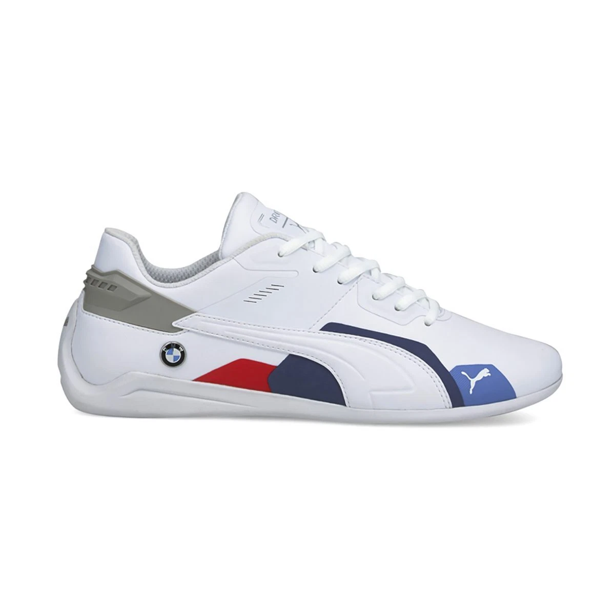 PUMA Men s BMW MMS Drift Cat Delta White Black Motorsport Sneakers