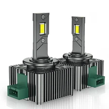 2pcs D3S D3R LED Headlight Bulbs 240W 6500K Super White HID Xenon Conversion Kit