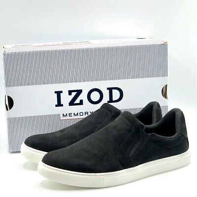 Details about   Izod Women's Julie Grey Memory Foam Slip On Sneakers Shoes Size 9 New