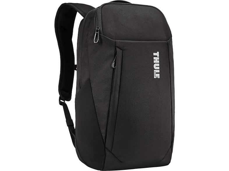 Mochila - Thule Accent, 20 Litros, Poliéster reciclado, Negro,