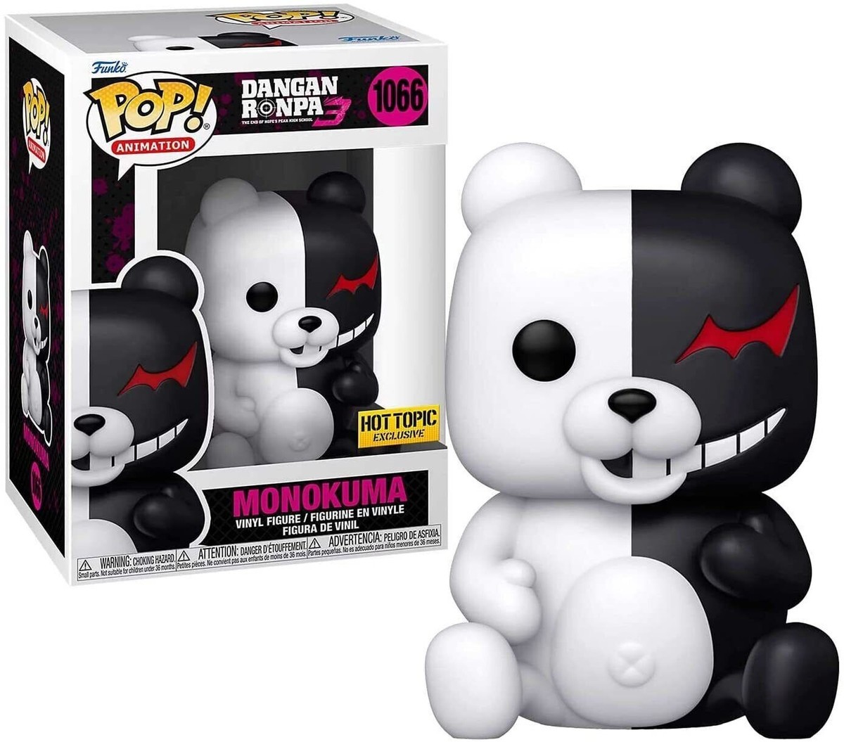 No.022★2012★クイーンドクロ★pop-x★POPMAX★ Funko POP! Animation: Dangan Ronpa 3 - Monokuma #1066 Hot Topic