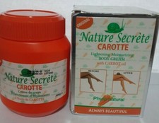 Nature Secr te CAROTTE TONING Body CREAM New Carrot oil 300 grs EXPIRED 03/27