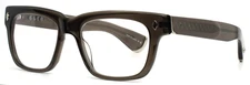 GARRETT LEIGHT x Officine Generale BLGL Black Glass Mens Eyeglasses 50-20-145