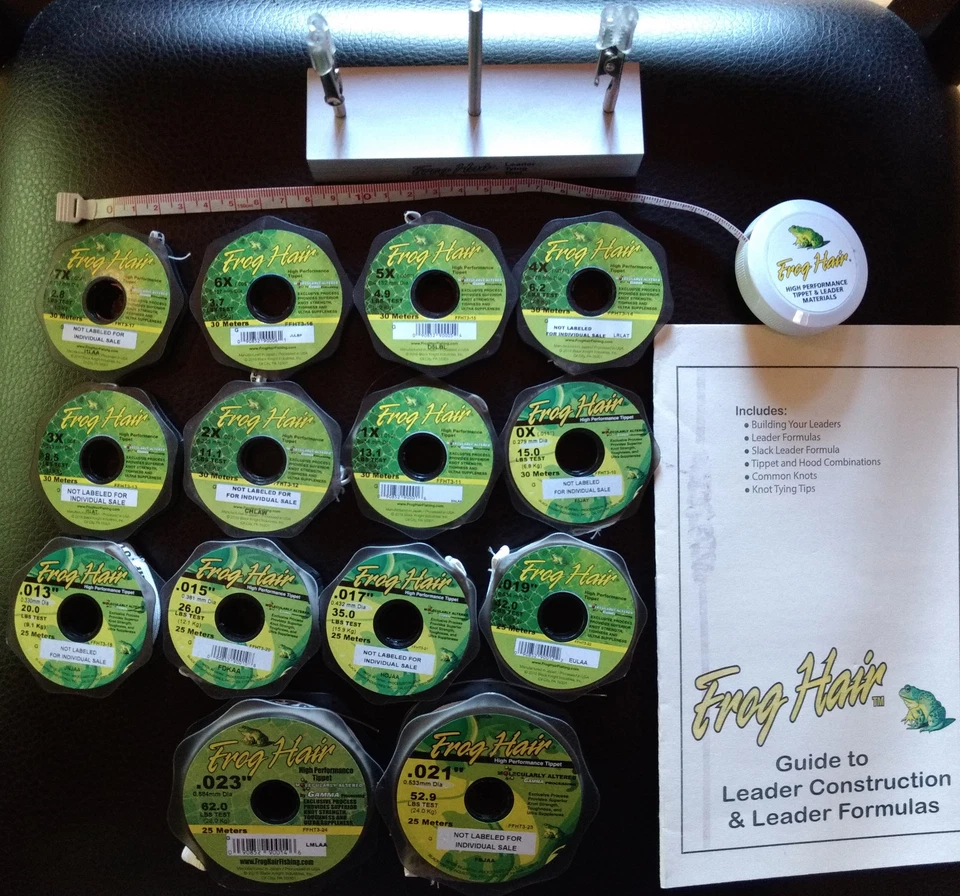 Kit de atado Leader pesca con mosca monofilamento pelo de rana - Nuevo - Envío gratuito Foto 4 de 4
