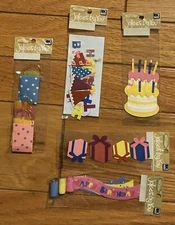 Jolee’s By You Scrapbook Stickers Lot of 5 +EK Success NRFP~ Happy Birthday