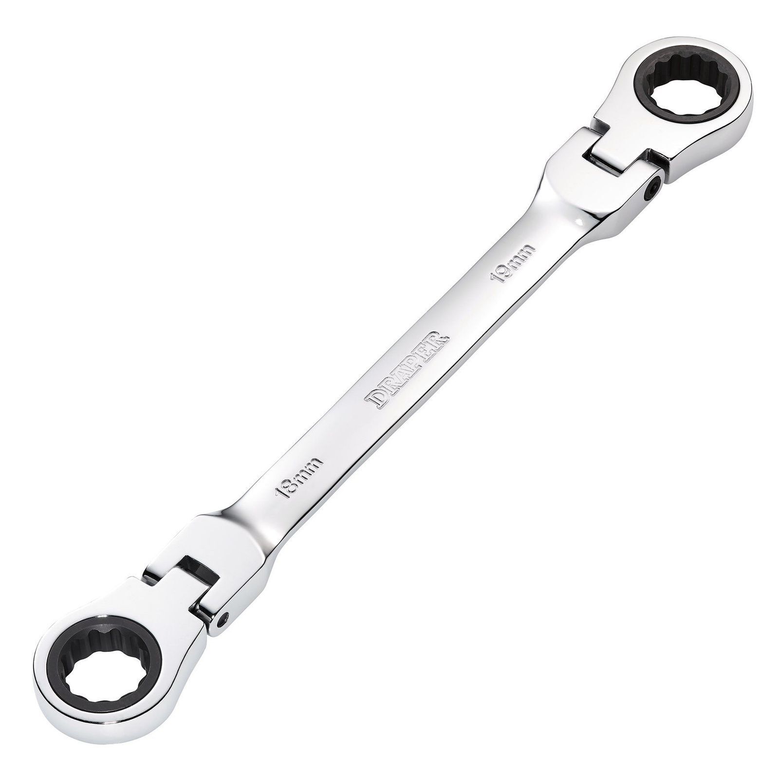Draper Hi Torq Flexible Double Ratchet Ring Spanner - Image 3