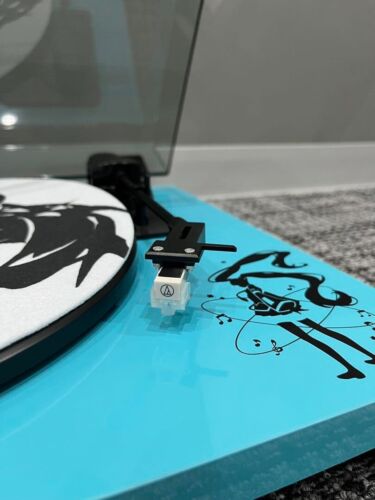 Hatsune Miku x TEAC Bluetooth Analog Record Turntable Player TN-180BT-MIKU - Picture 8 of 13