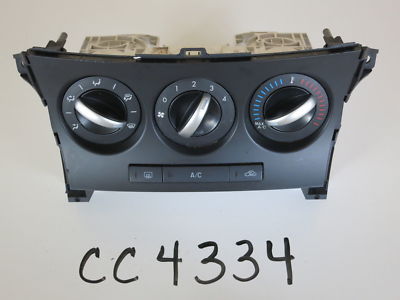 12 13 MAZDA 3 ''2.0L'' CLIMATE CONTROL PANEL TEMP UNIT A/C HEATER OEM CC4334