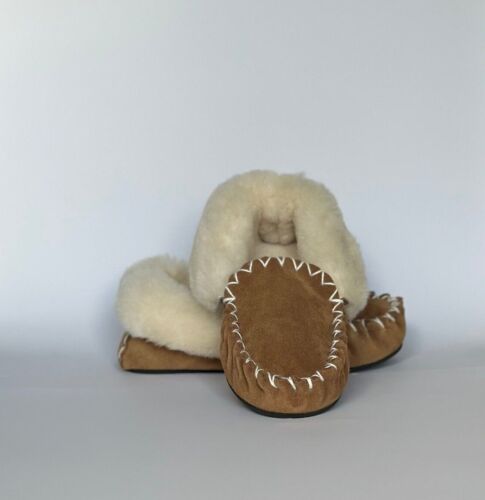 MOCCASINS ON SALE - GENUINE AUSTRALIAN MADE 100% SHEEPSKIN FOR MENS & LADIES - Picture 27 of 29