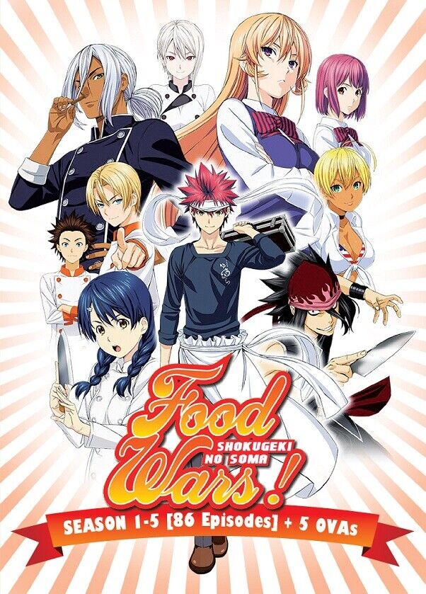 Shokugeki No Souma 3 (Shokugeki no Souma: San no Sara) – Todos os