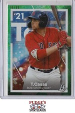 Triston Casas 2021 Bowman Platinum Precious Elements Green #PE-29 #/99 - K1959