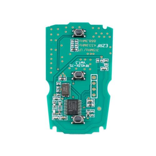 Llavero remoto de entrada sin llave 315 MHz PCF7945 chip KR55WK49127 apto para BMW CAS3 - Imagen 3 de 10