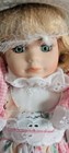 VTG Bradley’s Doll Porcelain Mary Mary Quite Contrary  UNPLAYED WITH BOX COA — photo 3