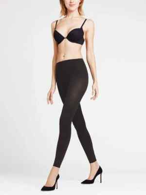 Falke Pure Matt 100 Leggings Black
