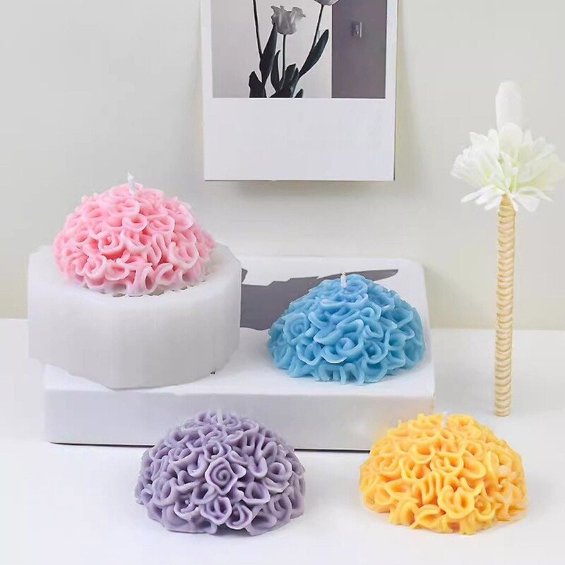 Silicone Chrysanthemum Molds for Epoxy Resin Flower Crafting