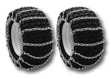 OakTen Set of Two Tire Chain Fits 22x9.5x12 22x11x10 23x10x12 2-Link