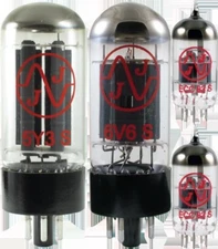 Tube Set - for Fender Vibro Champ JJ Electronics APEX Matched Power Tubes