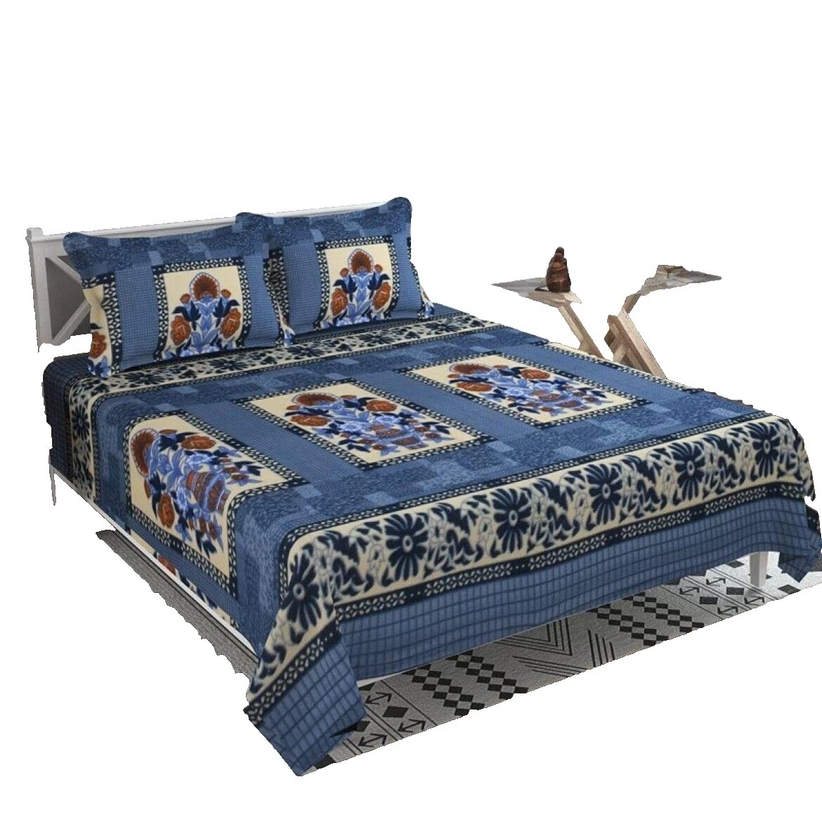 Fleece Floral Ropa de cama