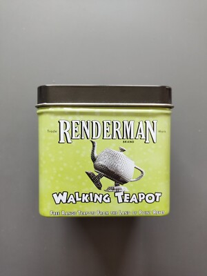 Pixar Renderman Walking Teekanne mit Echtheitszertifikat dielektrische Denzien SIGGRAPH 3D Animation