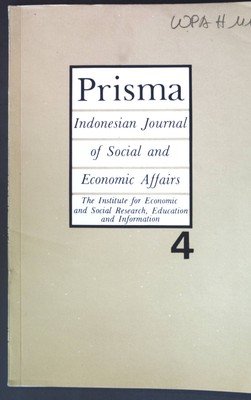 The Values of the 1945 Struggle; in: No. 4 Prisma, Indonesian Journal of Social 