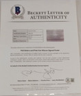 Phil Niekro Limited Edition Tribute AUTO & Framed #3 of 318 Pete Van Wieren wCOA — photo 2