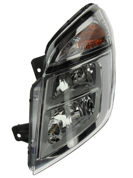 Phare optique avant gauche Nissan NV400 2010-2022 bloc complet motorisé avec ampoules H1 H7