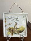 Hallmark Marjolein Bastin Kindness Stoneware Plaque - Hanging - Bird, Garden Euc