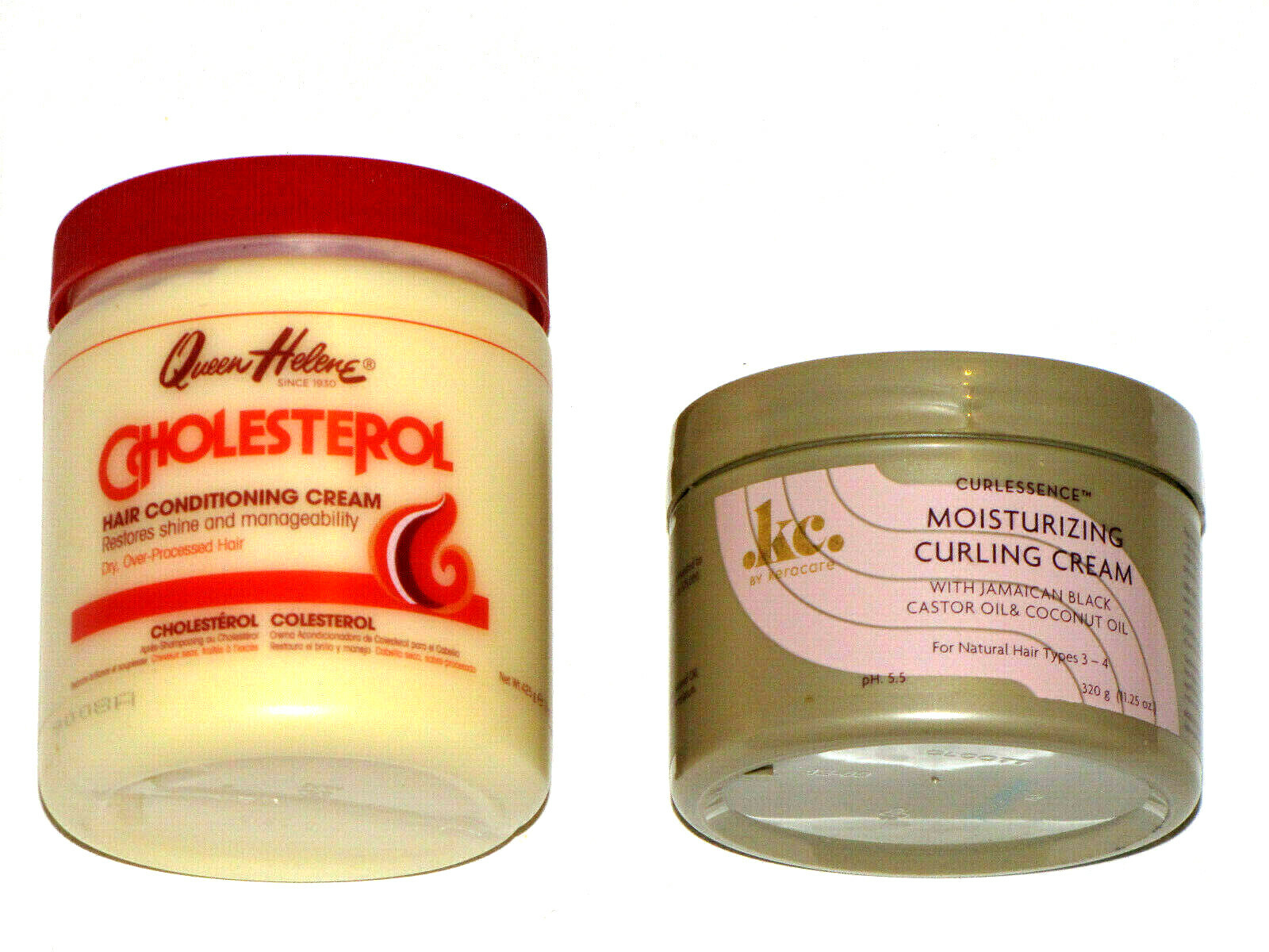 Queen Helene Cholesterol Hair Conditioning Cream, Curlessence Moisturizing  Cream | eBay