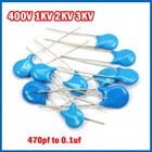 Hochvolt Keramikkondensatoren 400V 1KV 2KV 3KV 470pf bis 0.1uf Mehrere Werte